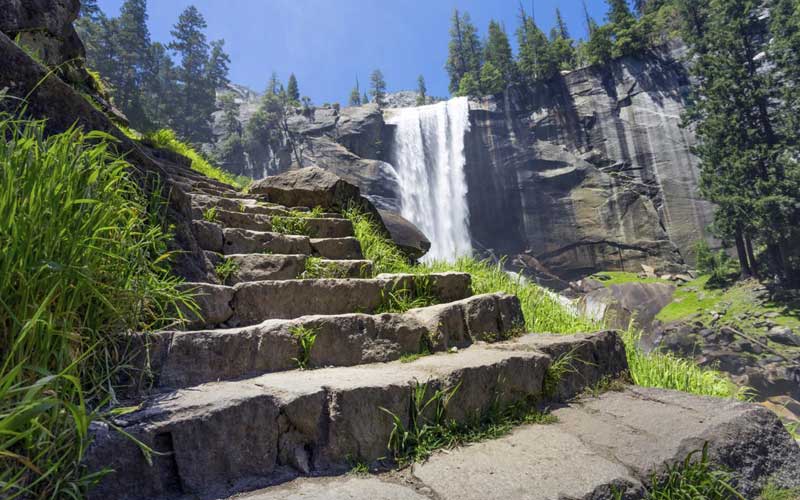 Mist Trail - Yosemite National Park, CA