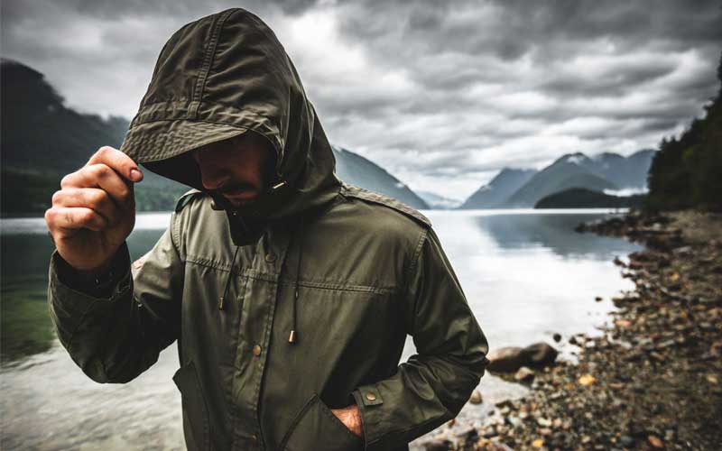 Good Quality Seams Backpacking Rain Jacket