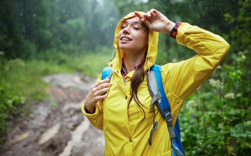 Water Vapor Permeability of a Jacket