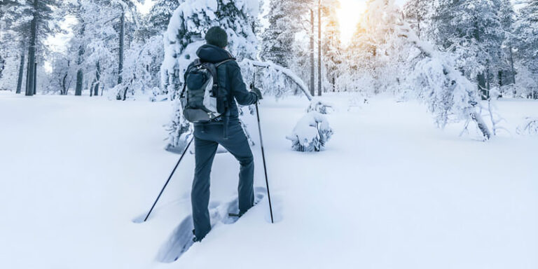 Read more about the article Can You Wear Hiking Shoes for Snowshoeing?