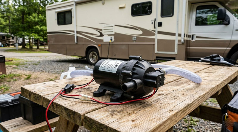 You are currently viewing Best 12v RV Water Pumps of 2026