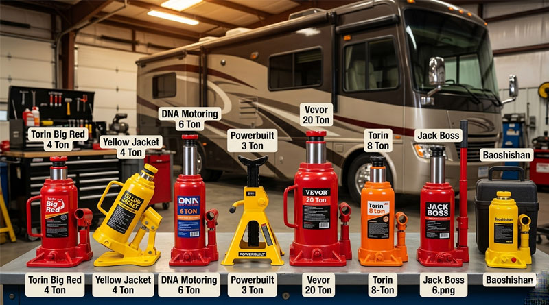 You are currently viewing Best Bottle Jacks for RV of 2026