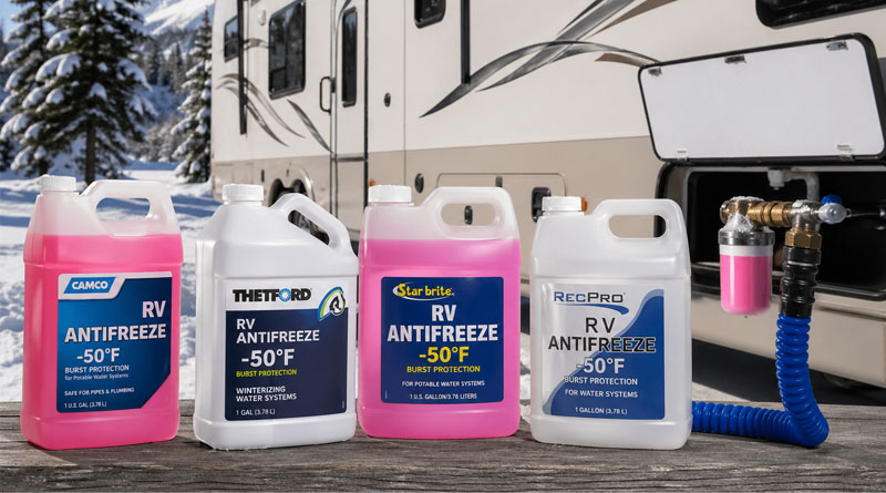 You are currently viewing Best RV Antifreezes For Winterizing of 2026