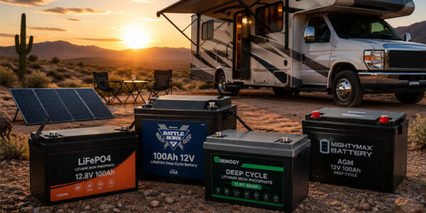 Best RV Batteries For Boondocking of 2026