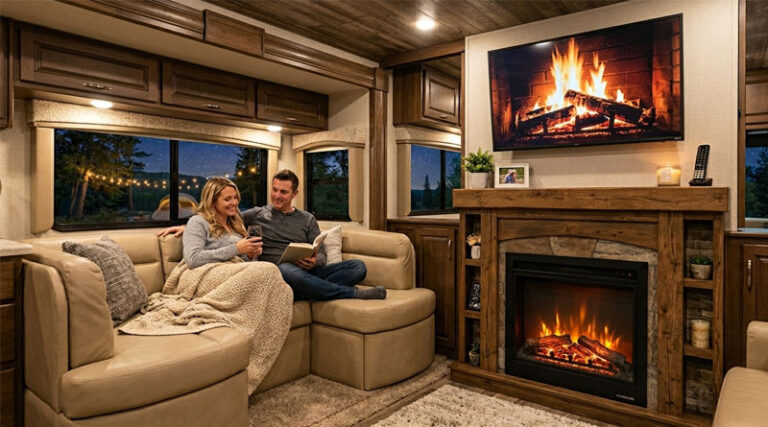 Read more about the article Best RV Electric Fireplaces of 2026