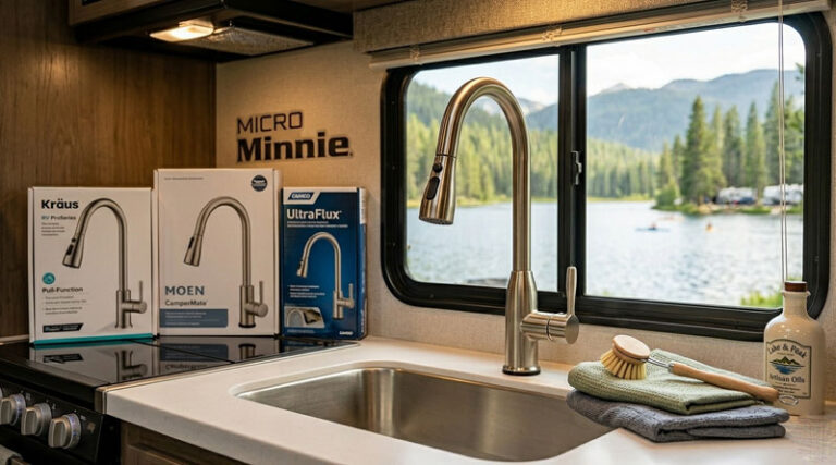 Read more about the article Best RV Kitchen Faucets of 2026