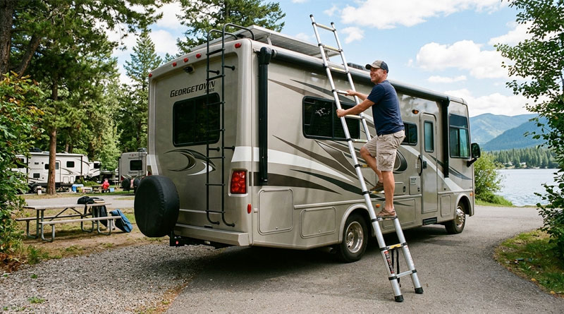 You are currently viewing Best Collapsible RV Ladders of 2026