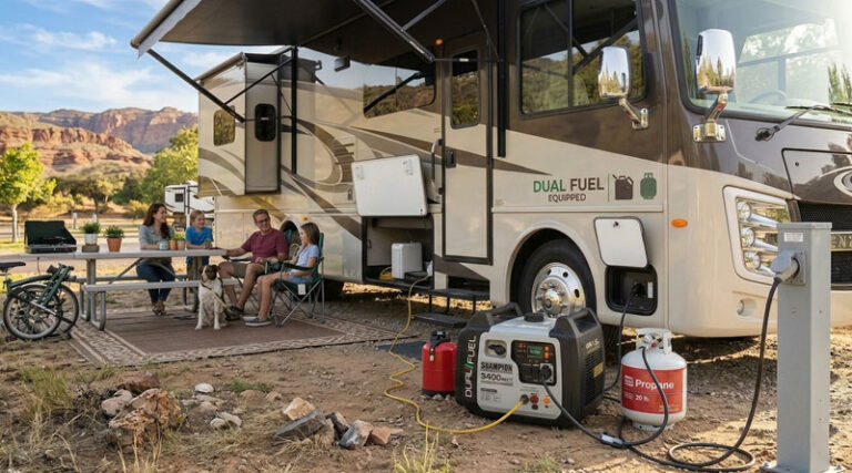 Read more about the article Best Dual Fuel Generators for RV of 2026