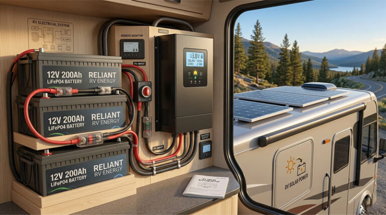 Read more about the article Best Lithium Batteries For RV Solar System of 2026