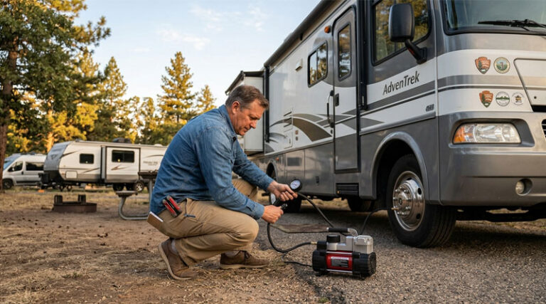 Read more about the article Best Portable RV Air Compressor of 2026