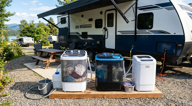 Read more about the article Best Portable RV Washing Machines of 2026