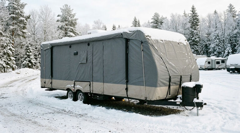 Read more about the article Best Travel Trailer Covers for Winter of 2026